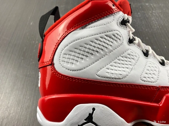 Cheap TBK Red 4063 9 Gym Jordan White Premium Retro 1029